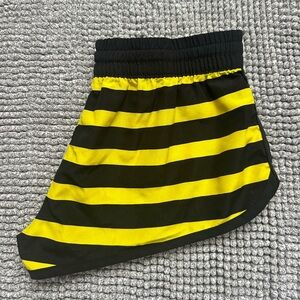 Castaways Women’s Black and Yellow Board Shorts